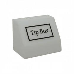 Pleksi Tip Box - Bahşiş Kutusu  15 cm 