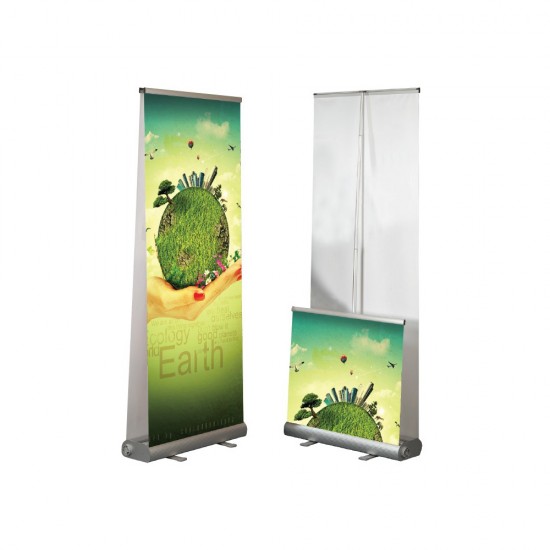 Smart Roll Banner Çift Taraflı Çantalı 90x230 cm