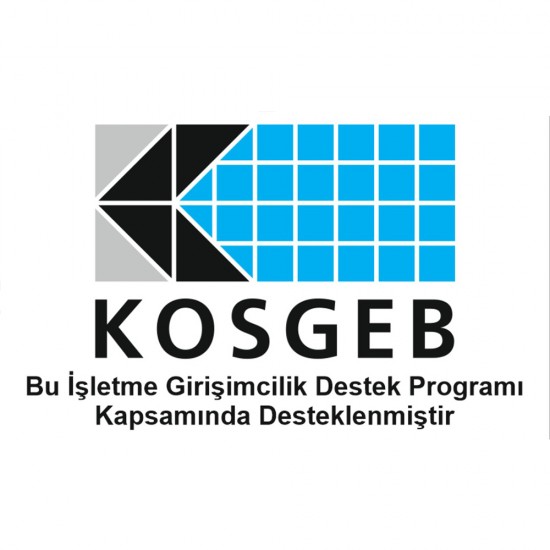 Kosgeb Tarafından Desteklenmiştir Yazısı