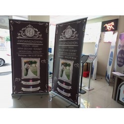 Roll Up Banner 100x200 cm