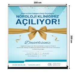 Roll Up Banner Pro 200x200 cm