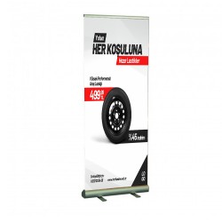 Smart Roll Banner Tek Taraflı Çantalı 90x230 cm