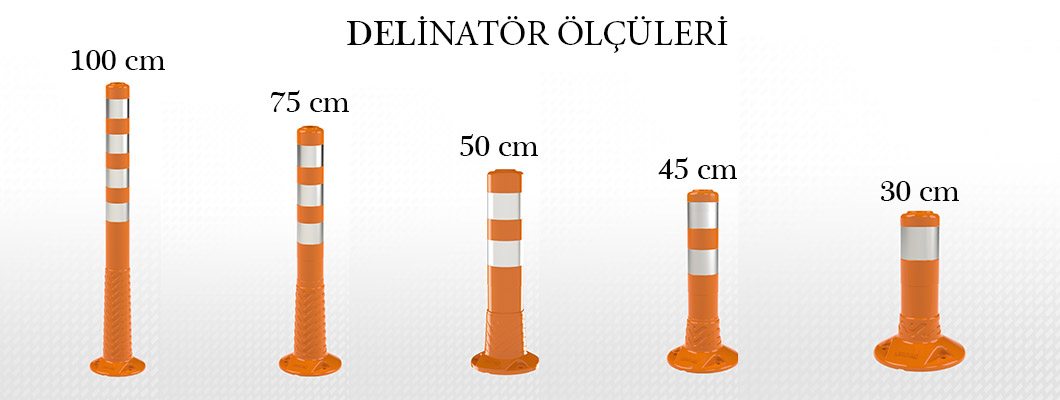 Delinatör Ölçüleri