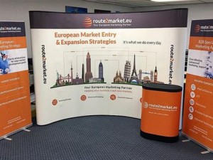 Pop Up Stand and Rollup Banner for Fair